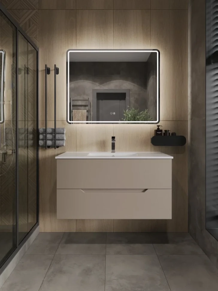 Зеркало Orange Nature 100 с подсветкой, с антизапотевателем