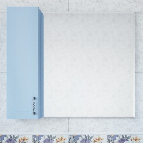 Зеркало Sanflor Глория L, 85, серое