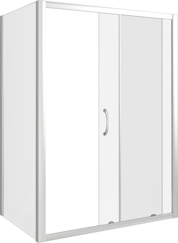 Душевой уголок Good Door Latte WTW+SP-C-WE 120x90 + очиститель для стекол