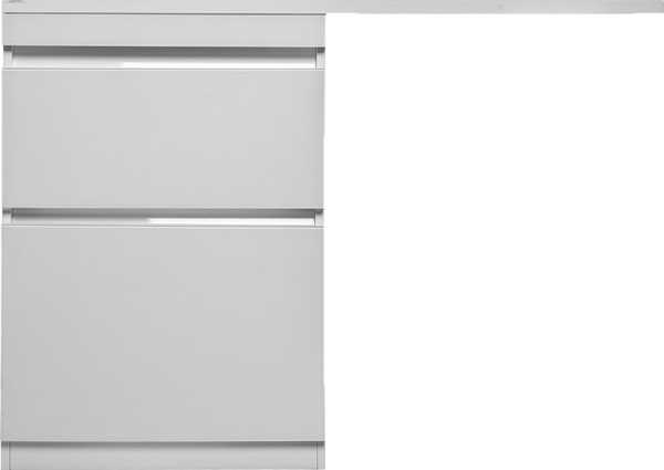 Тумба под раковину Style Line Даймонд 120 Люкс Plus напольная, белая