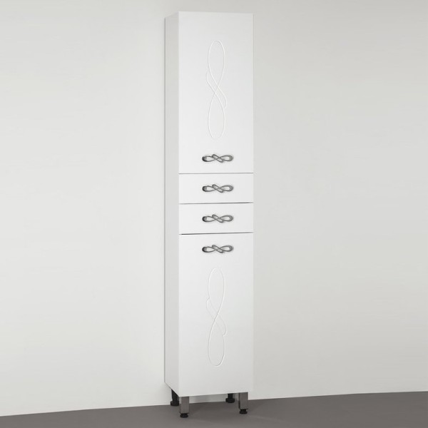 Шкаф пенал для ванной Style Line Венеция 36 белый