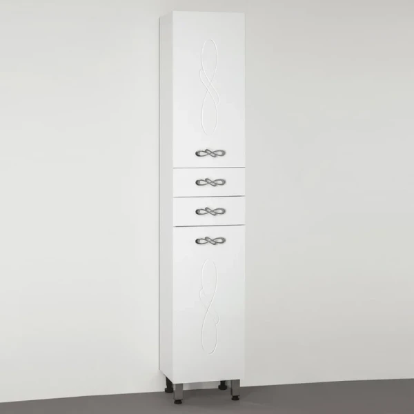 Шкаф пенал для ванной Style Line Венеция 36 белый