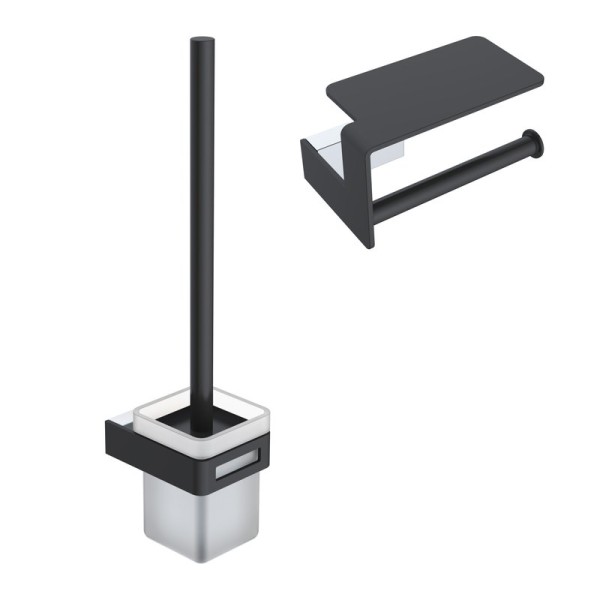 Набор Держатель Boheme Q 10941-CR-B + Ершик 10954-CR-B
