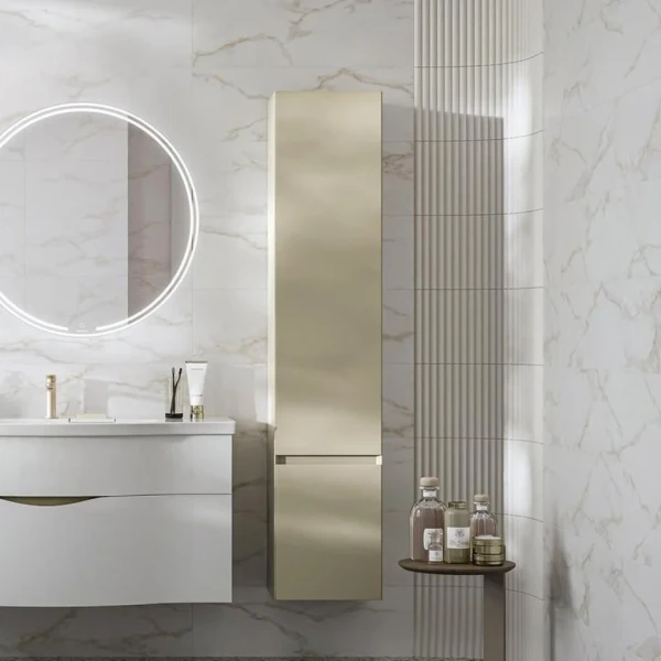 Шкаф пенал для ванной KERAMA MARAZZI Cubo 165 R лимо матовый