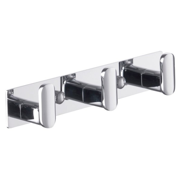 Крючок Fashun A26 A2615-3 глянцевый хром, на шурупах