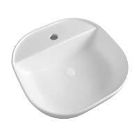 Тумба с раковиной Teymi Nura 70 дуб эврика, матовая белая, раковина Solli 40