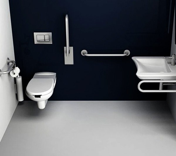 Комплект Унитаз подвесной BOCCHI Care&Confort 2011-001-0129 глянцевый белый + Крышка A0324-001 с микролифтом, глянцевая белая + Инсталляция Geberit Duofix Delta 458.163.21.1 с кнопкой смыва, хром + Звукоизоляция