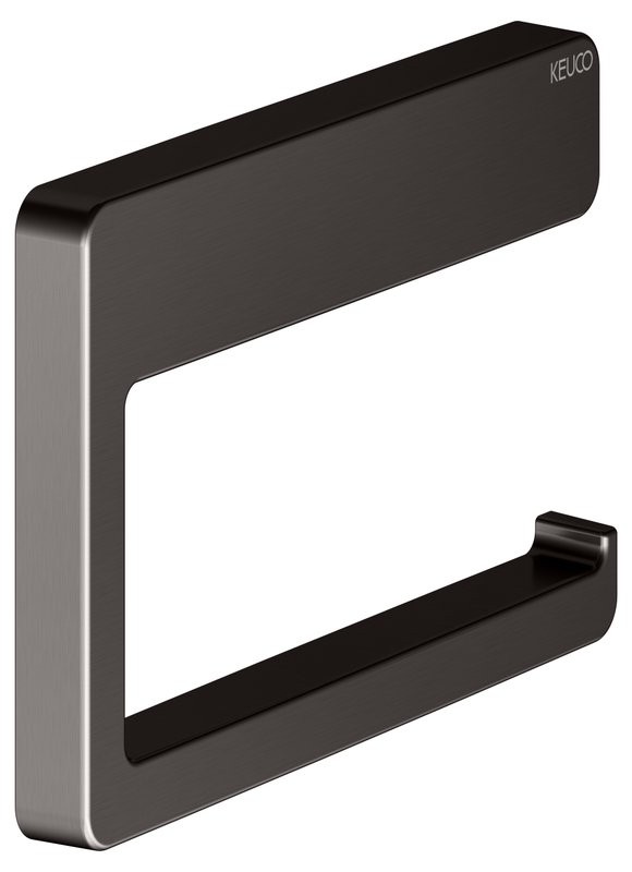 Держатель для туалетной бумаги Keuco Collection Moll 12762 титан черный шлифованный