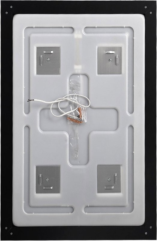 Зеркало BelBagno Kraft 50x80 с подсветкой, черное