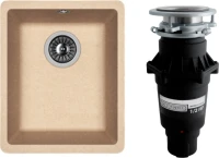 Комплект Мойка Florentina Вега 300 песочный + Измельчитель Bone Crusher BC 810-SL Slim Line Комплект Мойка Florentina Вега 300 песочный + Измельчитель Bone Crusher BC 810-SL Slim Line