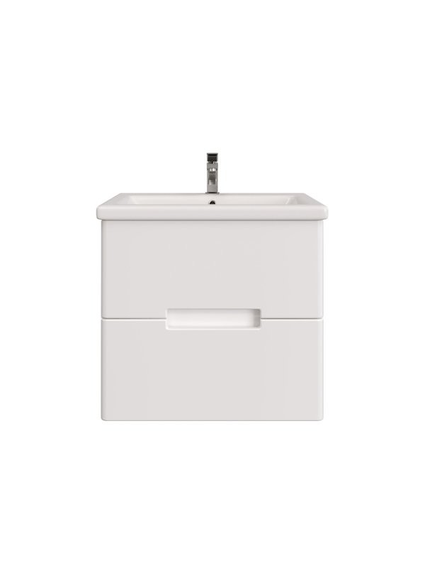 Мебель для ванной комнаты SanStar Ориана 50 подвесная, раковина Cersanit Como 50