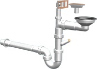 Комплект Мойка Florentina Комби 480 жасмин + Измельчитель Bone Crusher BC 610-AS