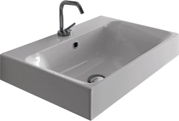 Накладная раковина Kerasan Cento 353201*1 70x45 см, белая