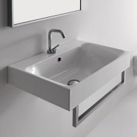 Накладная раковина Kerasan Cento 353201*1 70x45 см, белая