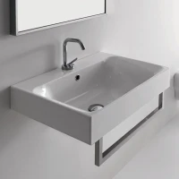 Накладная раковина Kerasan Cento 353201*1 70x45 см, белая