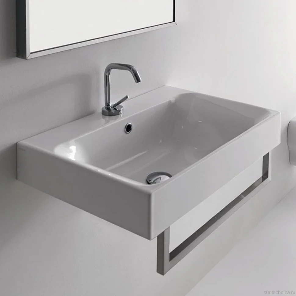 Накладная раковина Kerasan Cento 353201*1 70x45 см, белая