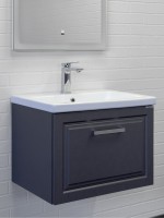 Мебель для ванной комнаты Comforty Бросно 60П подвесная, оружейная сталь