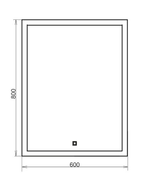 Мебель для ванной комнаты Comforty Бросно 60П подвесная, оружейная сталь