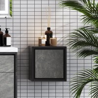 Шкаф в ванную AQUATON Уэльс подвесной, графит