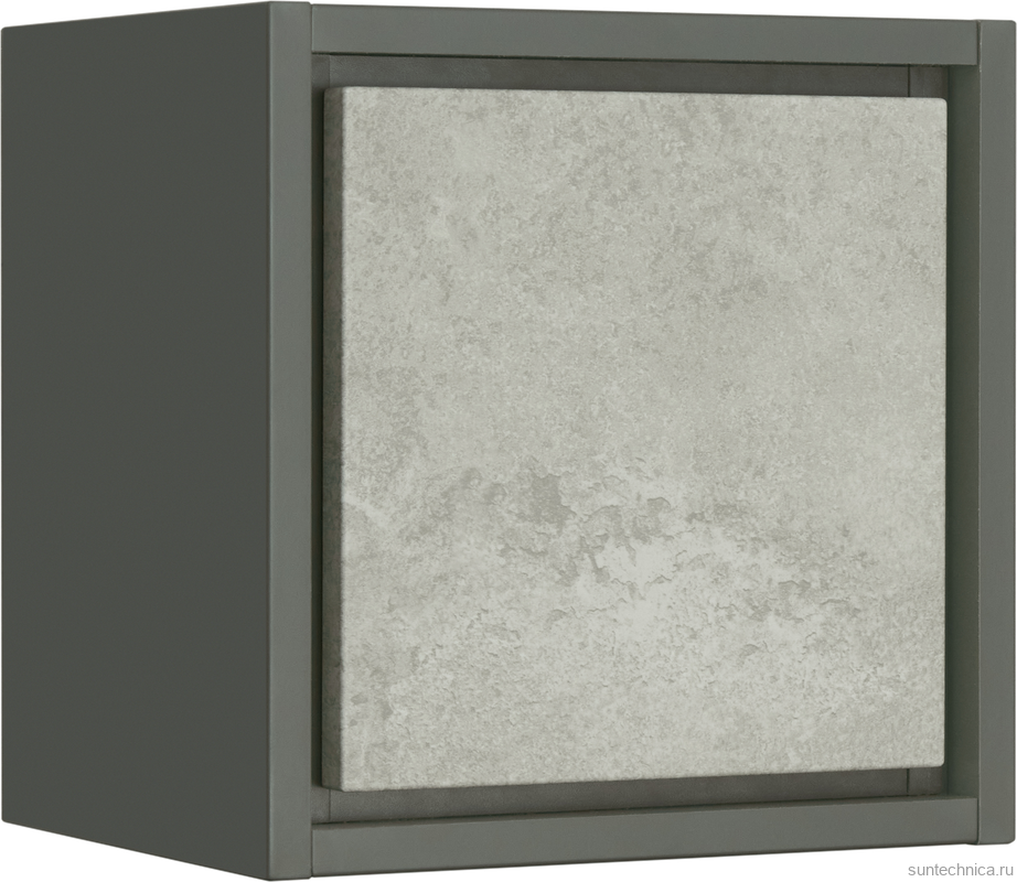 Шкаф в ванную AQUATON Уэльс подвесной, графит