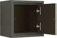 Шкаф в ванную AQUATON Уэльс подвесной, графит