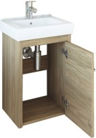 Мебель для ванной комнаты Sanflor Ларго 40, подвесная, вяз швейцарский