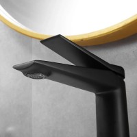 Смеситель для раковины Shevanik S8401H черный