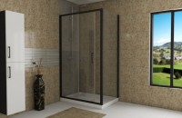 Душевой уголок Bravat Blackline 120х80х200