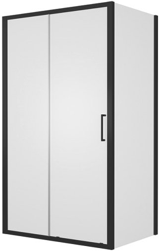 Душевой уголок Bravat Blackline 120х80х200