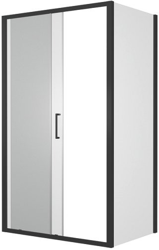 Душевой уголок Bravat Blackline 120х80х200