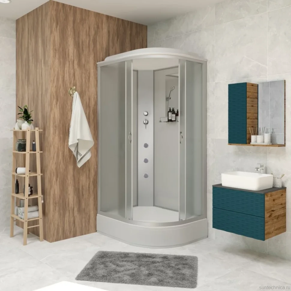 Душевая кабина Niagara Classic NG-33394-14LG 130х90 см, с гидромассажем