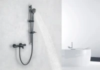 Душевой гарнитур AQUATEK AQ2011MB матовый черный Душевой гарнитур AQUATEK AQ2011MB матовый черный