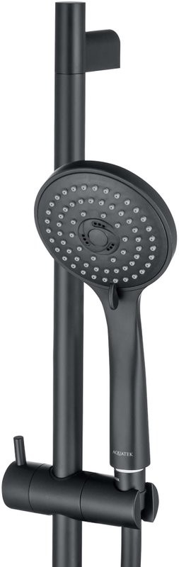 Душевой гарнитур AQUATEK AQ2011MB матовый черный