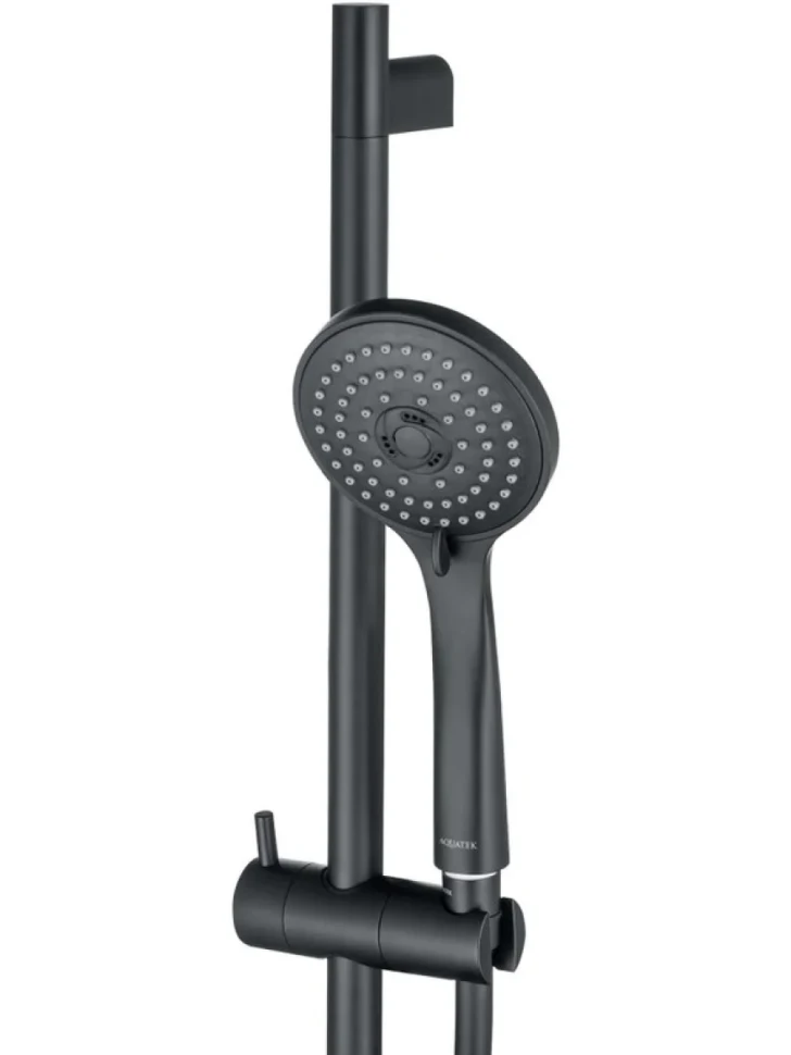 Душевой гарнитур AQUATEK AQ2011MB матовый черный