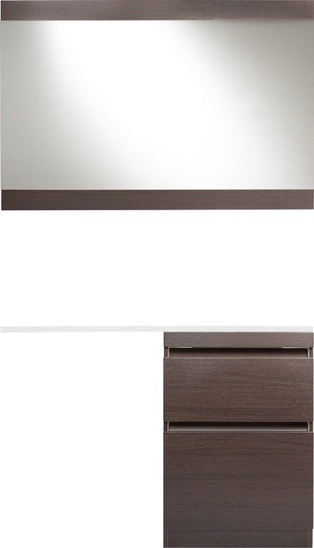 Тумба с раковиной Style Line Даллас 120 Люкс Plus напольная, венге R