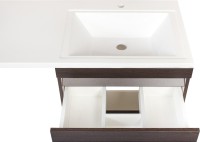 Тумба с раковиной Style Line Даллас 120 Люкс Plus напольная, венге R