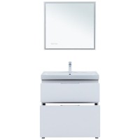 Тумба под раковину Aquanet Алвита New 80 напольная, белый матовый Тумба под раковину Aquanet Алвита New 80 напольная, белый матовый