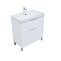 Тумба под раковину Aquanet Алвита New 80 напольная, белый матовый Тумба под раковину Aquanet Алвита New 80 напольная, белый матовый