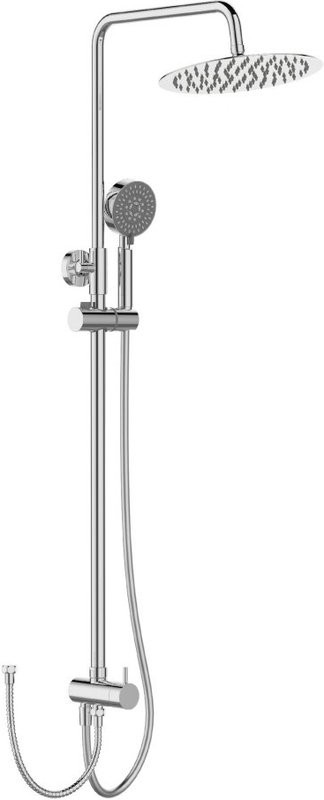 Душевой комплект Термостат BelBagno Ancona ANCONA-VASM-CRM + Стойка ANCONA-DOC2FD-CRM