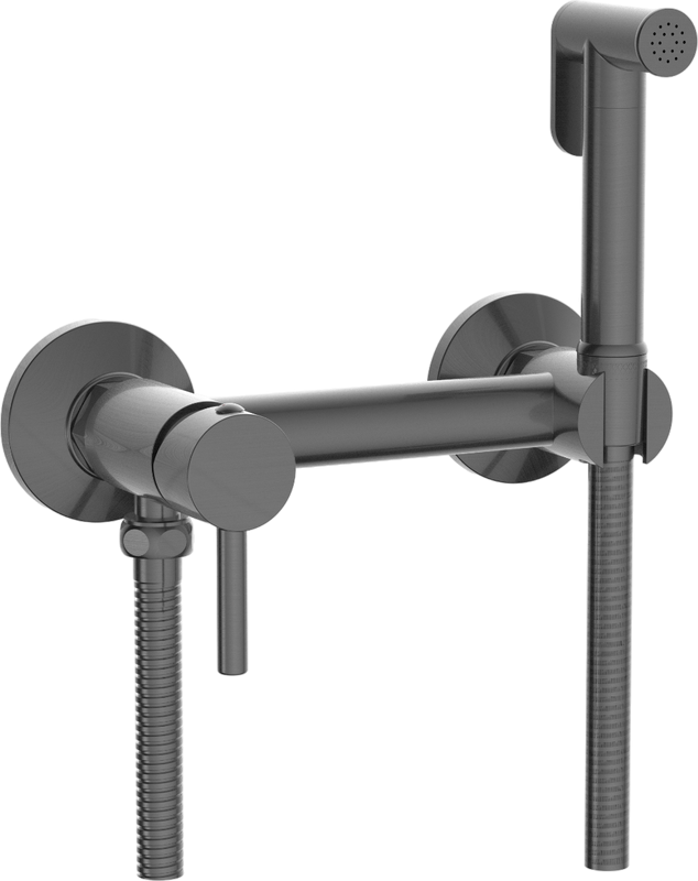 Гигиенический душ RGW Shower Panels SP-215Gr со смесителем, серый