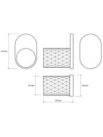 Крючок Bemeta Copra 176206020 матовая медь, на шурупах