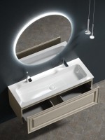 Тумба под раковину Sancos Very 120 beige soft