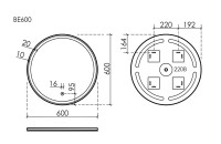 Мебель для ванной комнаты Sancos Very 160 doha soft, столешница бежевая TT160A2X, раковина CN6070