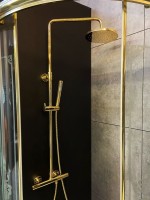 Душевая стойка AltroBagno Costanza 0302 Or золото Душевая стойка AltroBagno Costanza 0302 Or золото