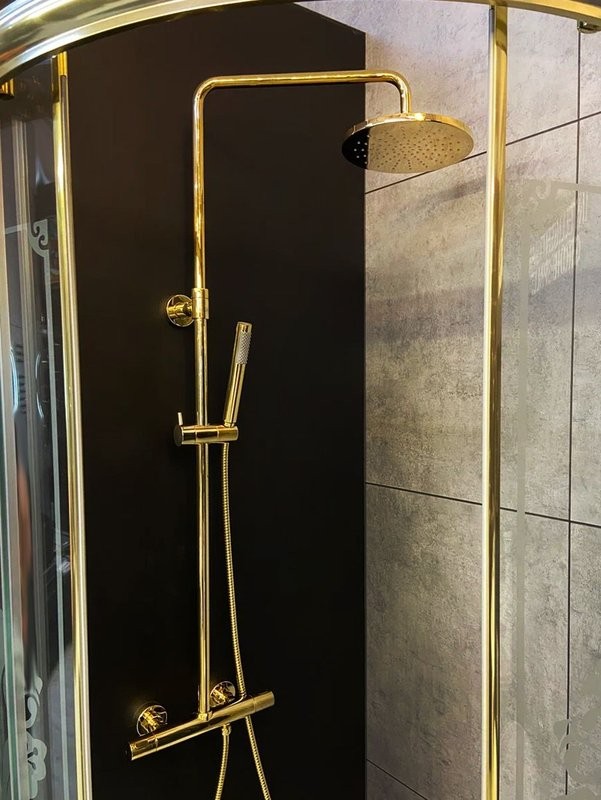 Душевая стойка AltroBagno Costanza 0302 Or золото