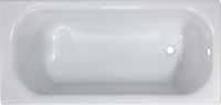 Акриловая ванна Triton Ультра 150x70 см, встраиваемая, белая, на ножках