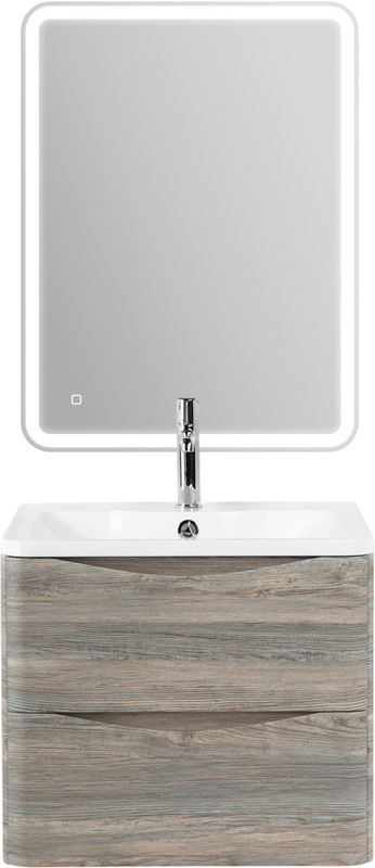 Тумба с раковиной BelBagno Acqua 70 подвесная, pino scania