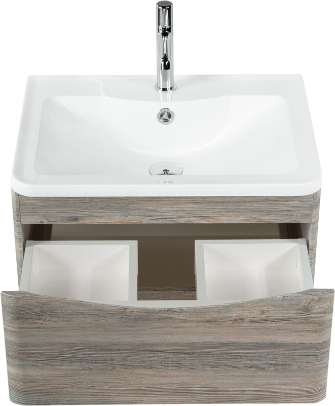 Тумба с раковиной BelBagno Acqua 70 подвесная, pino scania