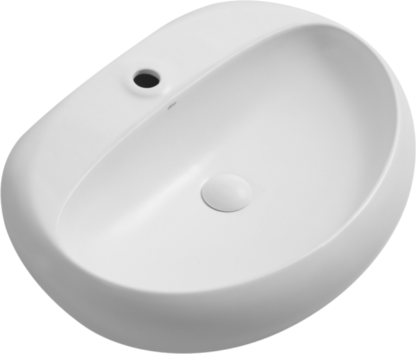 Накладная раковина Abber Bequem AC2112MW матовая белая