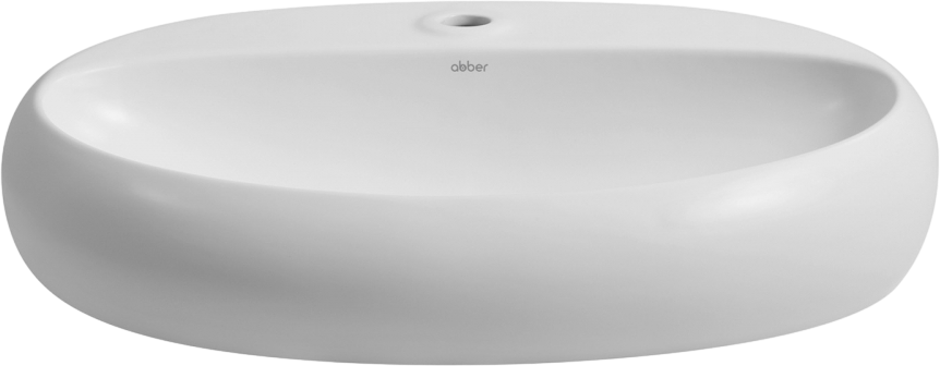 Накладная раковина Abber Bequem AC2112MW матовая белая